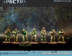 1/72 WWII Soviet Partisan 7-Man Squad  Guerrilla Warfare Team for Eastern Front - Picture 1 of 6