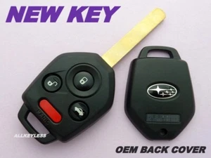 OEM 2011-2014 SUBARU OUTBACK LEGACY keyless entry remote / chip in NEW KEY CASE - Picture 1 of 3