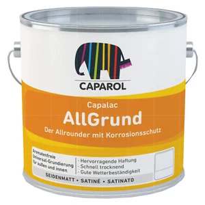 CAPAROL CAPALAC ALLGRUND 0.375 LTR WEISS Grundierung Innen Aussen  - Bild 1 von 2
