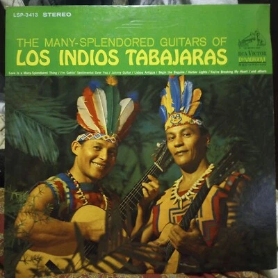 LOS INDIOS TABAJARAS Many-Splendored Guitars LP RCA LSP-3413 EX/EX - Image 1 of 4