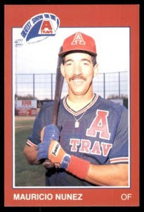 1988 Grand Slam Mauricio Nunez Arkansas Travelers #10