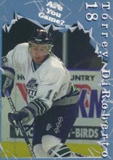 1997-98 Seattle Thunderbirds Team Issue # TORREY DiROBERTO