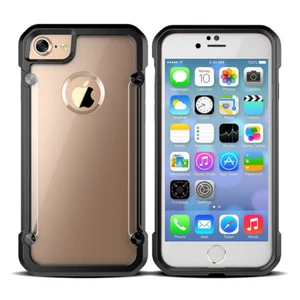 Shockproof Slim Hard PC Case. Soft Feel TPU Bumper Backcover für iPhone 7 / 8  - Bild 1 von 21