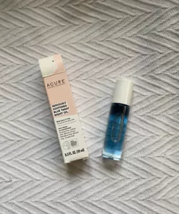 ACURE Seriously Soothing Blue Tansy Night Oil Travel Size .3 oz NEW - Picture 1 of 8