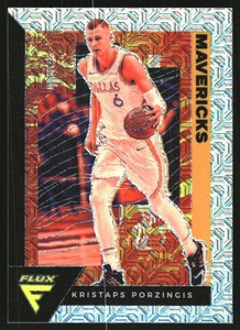 2020-21 Panini Flux Silver Mojo #38 Kristaps Porzingis