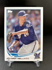 2013 Topps Update Johnny Hellweg Milwaukee Brewers #US19