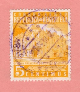 VENEZUELA 1958-1962 Y&T CORREO AÉREO 632 USADO OBLITERADO MARACAY - Imagen 1 de 1