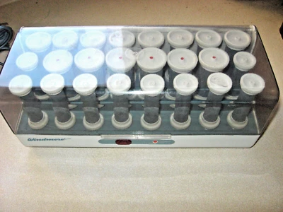 WINDMERE gentle curls 24 VELVET HOT ROLLERS CURLERS -gentle to your hair ! B - Image 1 of 3