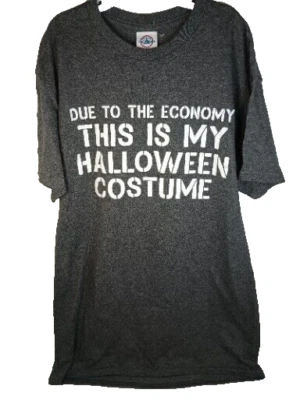 Camiseta Disfraz Debido a la Economía Este Es Mi Halloween S Nueva Sin Etiquetas Foto 1 de 4