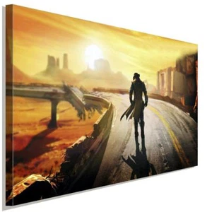 Fallout Highway Leinwandbild AK Art Bilder Wanddeko Wandbild Premium Kunstdruck - Bild 1 von 5
