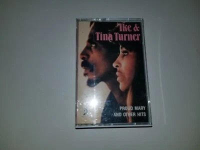 IKE & TINA TURNER - PROUD MARY AND OTHER HITS - 9191 - R&B CASSETTE TAPE - Image 1 of 4