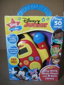 Disney Junior Mickey, Minnie, and More! Sing With Me Sing-Along Music Player SET - Picture 1 of 12