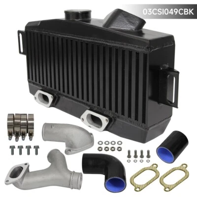 Kit de intercooler de montaje superior tubo en Y para 2008+ Subaru WRX STI EJ257 EJ255 2,5 L BK Foto 1 de 4