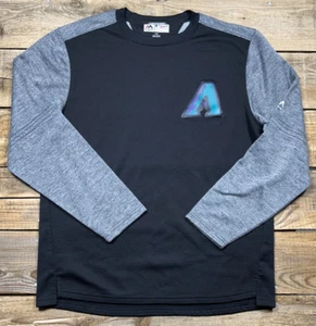 Majestic Arizona Diamondbacks Long Sleeve ThermaBase Pullover Mens Large - Picture 1 of 6