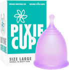 Pixie Menstrual Cup - Ranked 1 for Most Comfortable Menstrual Cup and Best Remov