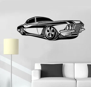 Vinyl Wall Decal Retro Car Impala Supernatural Garage Automobile Stickers 1340ig - Picture 1 of 3