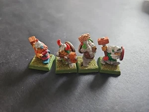 Warhammer Fantasy Old World Citadel Marauder Dwarfs Dwarves Hammerers x4 metal - Picture 1 of 16