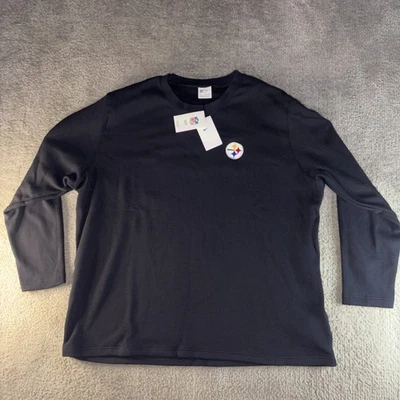 $80 Pittsburgh Steelers Nike Dri-Fit OnField Camiseta Manga Larga Talla 4XL Térmica Foto 1 de 4