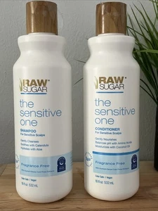 Set shampoo e balsamo Raw Sugar The Sensitive One deterge delicatamente idrata - Foto 1 di 7