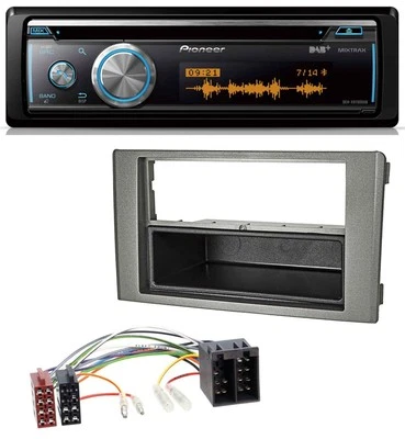 Pioneer MP3 DAB USB CD Bluetooth Autoradio für Iveco Daily (06-14) dunkelgrau - Bild 1 von 4