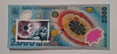 Lei 1999 UNC Eclipse Polímero 2000 con sello Foto 1 de 2