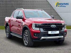 2024 Ford Ranger Wildtrak Double Cab 4x4 2.0L 205PS AUTO in Lucid Red TECH PACK - Picture 1 of 24