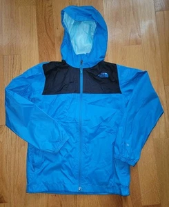 The North Face Dryvent Boys Hooded Mesh Lining Zip Windbreaker Jacket - L 14/16 - Picture 1 of 6