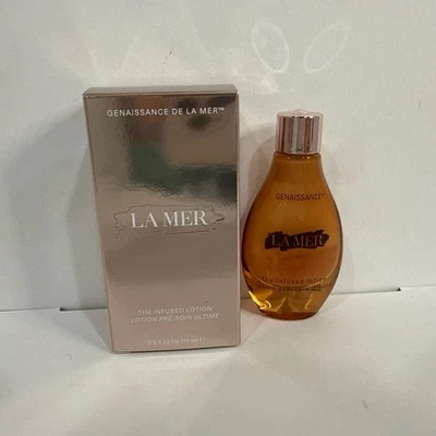 Новый в коробке La Mer Genaissance настоянный лосьон путешествий Sz 0,5 унций / 15 мл новый в коробке - Изображение 1 из 2
