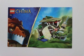 LEGO&reg; LEGENDS OF CHIMA 70112 Croc Chomp Instruction Manual Only!