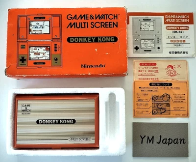 Nintendo DK-52 gioco e orologio DONKEY KONG usato testato in scatola Giappone #30921112 - Immagine 1 di 4