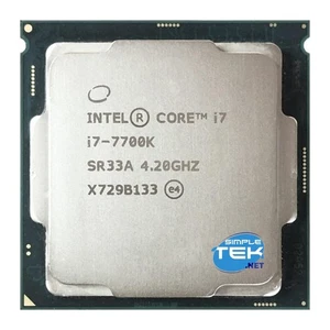 Intel Core I7-7700k Sr33a 4,2ghz Max 4,50hghz Lga1151 V1 CPU 4c/8 Reconditioned - Picture 1 of 6