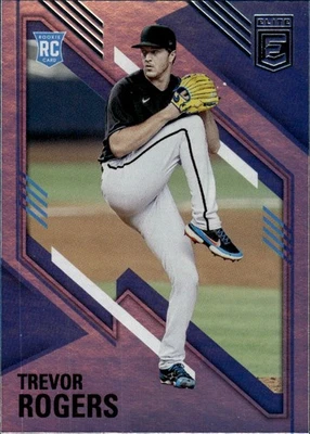 2021 Panini Chronicles Elite #46 Trevor Rogers Miami Marlins - Image 1 of 2