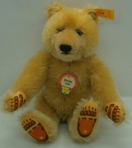 Historische STEIFF Miniaturen: Teddy / Teddybär DICKY 1930 (029783), blond - Bild 1 von 4