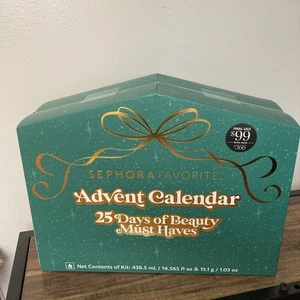 Sephora Favorites Holiday Advent Calendar 25 Days Of Beauty 2024 LIMITED - Picture 1 of 2