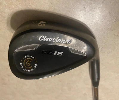 Cleveland CG16 Tour Zip Grooves 48 / 8 Pitching Wedge PW Wedge Flex Steel RH - Image 1 of 4