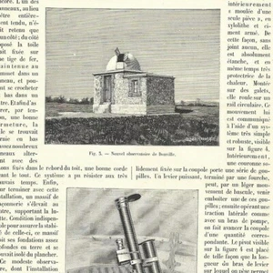 Observatoires d'amateurs - Astronomie - -  Article de presse 1904 - Picture 1 of 3