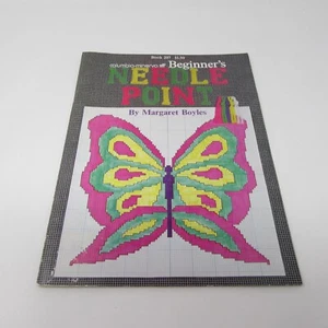1974 Vintage Columbia-Minerva Beginner's Needlepoint Book #207 Margaret Boyles - Picture 1 of 2