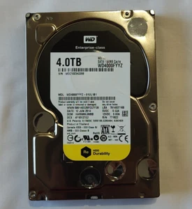 Western Digital Re 4TB Internal 3.5" Enterprise Class Hard Drive (WD4000FYYZ) - Picture 1 of 2