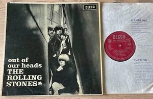 THE ROLLING STONES OUT OF OUR HEADS LP DECCA ORIGINAL MONO (1965) VG ENGLAND - Imagen 1 de 6