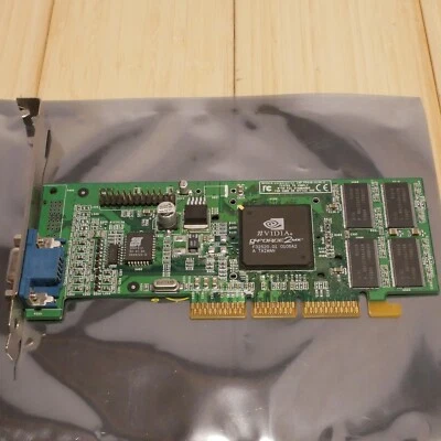 nVidia GeForce 2MX 180-P0039-0100-C 32MB AGP Video Graphics Card - Tested 19 - Image 1 of 4