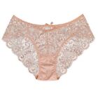 Women's French Knickers With Intricate Lace Pattern And Low Rise Panties