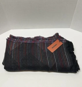 MISSONI Home Italy Throw Wool Blend Blanket 51 x 60 NWT - Picture 1 of 4