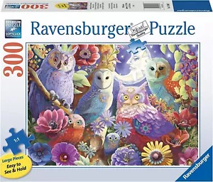 Rompecabezas Night Owl Hoot 300 piezas gran formato Ravensburger - Imagen 1 de 2