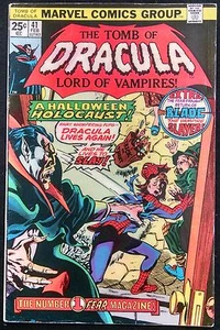 TOMB OF DRACULA #41 FN+ BLADE APPEARANCE GENE COLAN - Picture 1 of 2