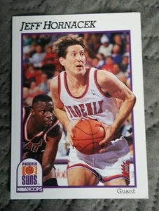 1991-92 Hoops Phoenix Suns Basketball Card #164 Jeff Hornacek - Picture 1 of 2