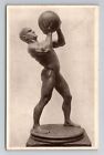 Chicago, IL-Illinois, Art Institute Athlete Franz Von Stuck , Vintage Postcard