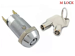 Lote de 2 llaves interruptor bloqueo tubular garaje seguro alarma llave similar item2304-1 - Imagen 1 de 2
