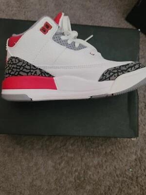 13.5 码 (PS) - Jordan 3 复古低红衣主教红色 — 第 1/2 张图片