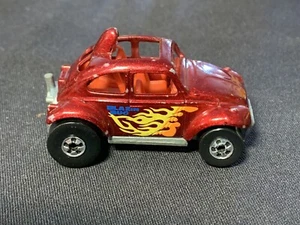 Vintage Hot Wheels Candy Apple Red BLAZIN' BUG - 1983 Malaysia 1/64 VW Volks - Picture 1 of 6