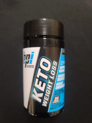 Suplemento dietético cetogénico para pérdida de peso ceto nuevo y sellado BPI Health 75 cápsulas Foto 1 de 4